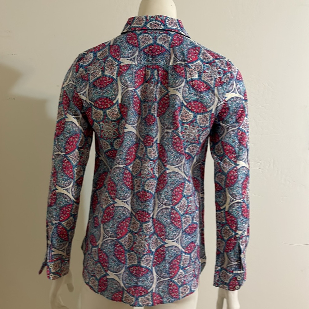 Printed Button Down Shirt - image 5